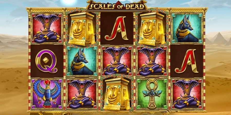 Düsterer Spielautomat Scales of Dead