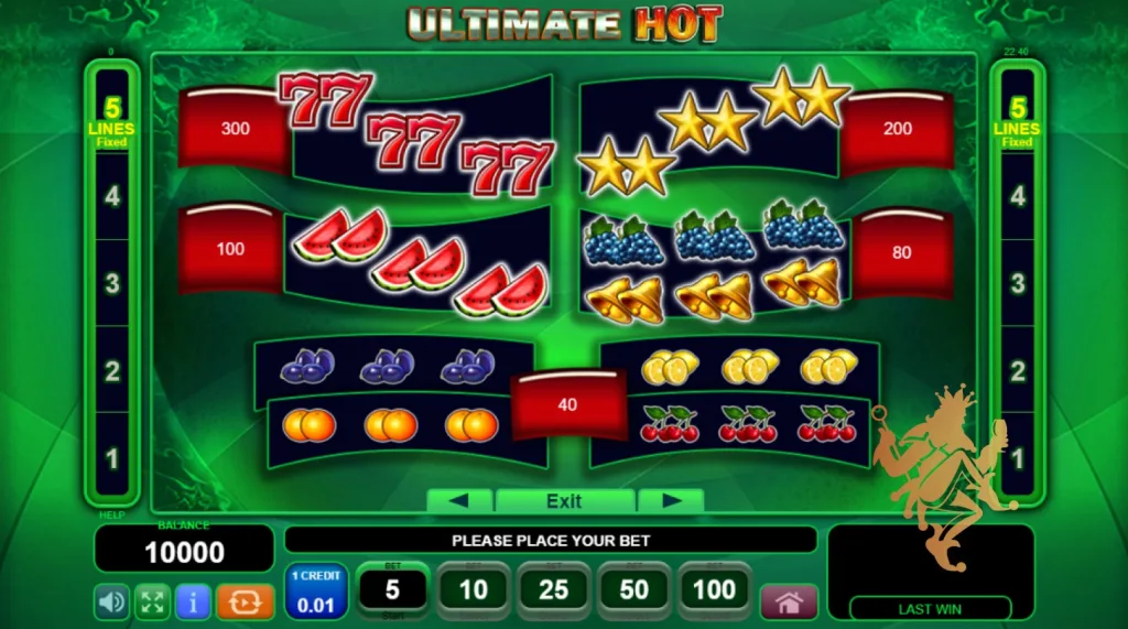 Classic fruit slot