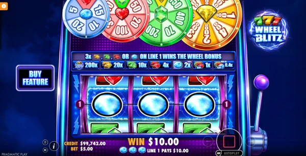 777 Wheel Blitz Walzen